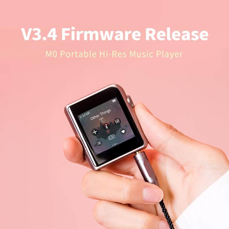 Shanling M0 Firmware V3.3 & V3.4 update
